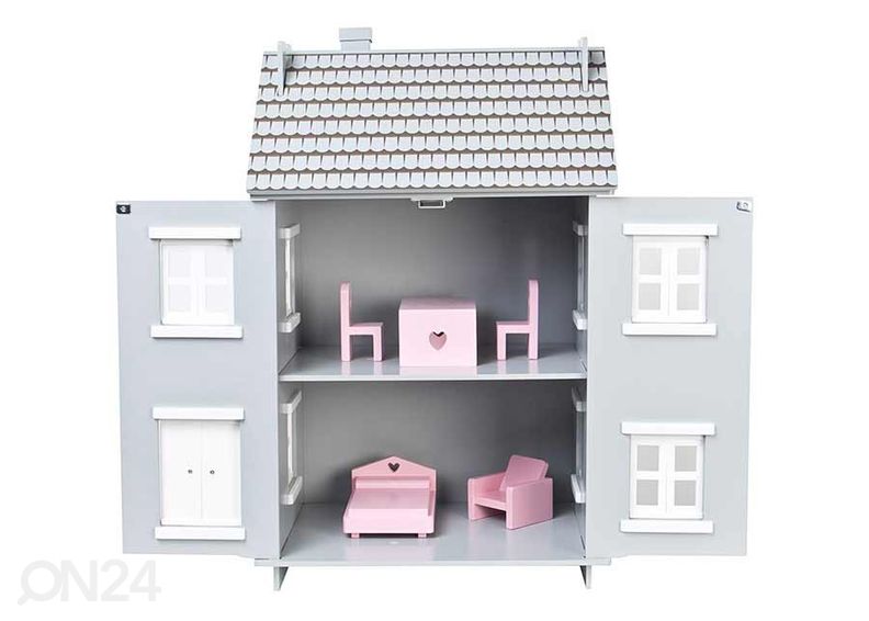 Puidust nukumaja, hall suurendatud