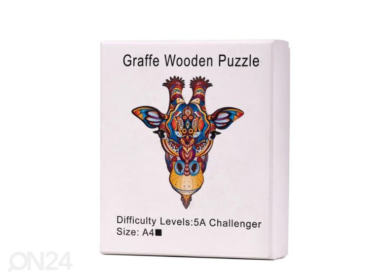 Puidust pusle Kaelkirjak 20x25 cm suurendatud