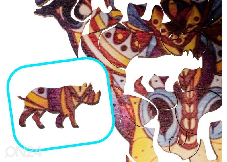 Puidust pusle Kaelkirjak 20x25 cm suurendatud