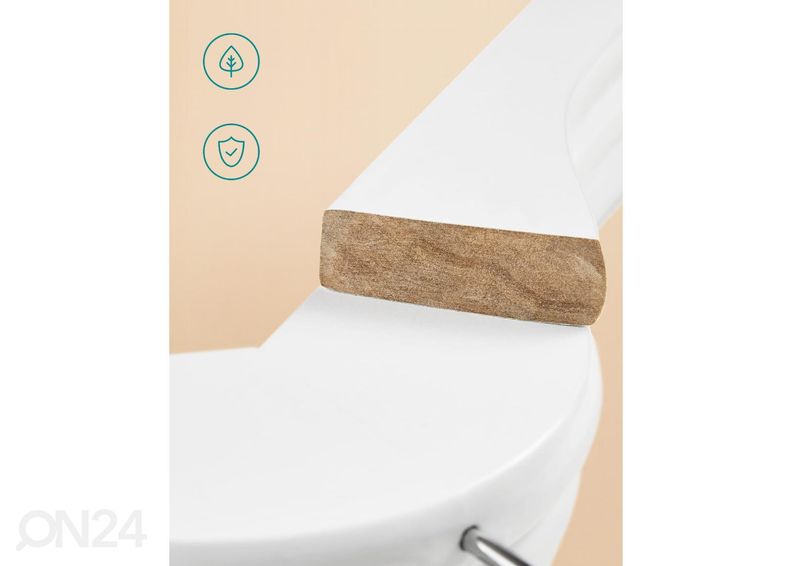 Puidust riidepuude komplekt 10tk suurendatud