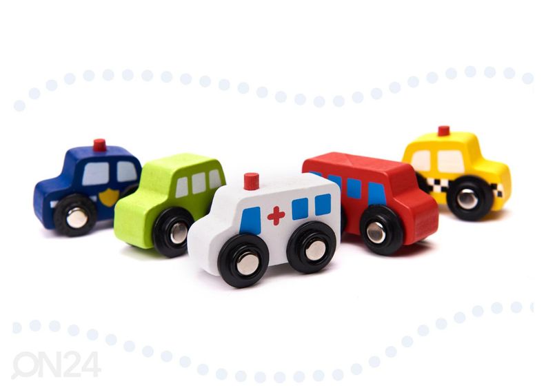 Puidust rongirada ja tarvikud suurendatud