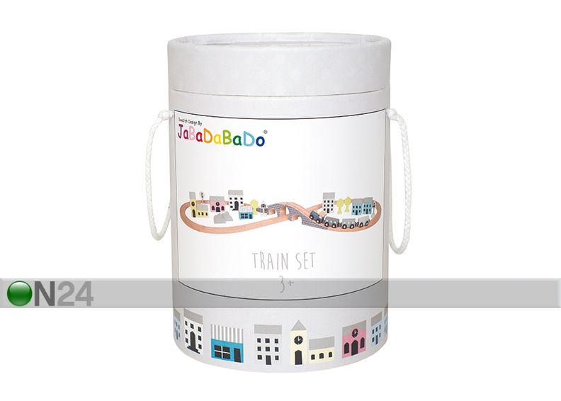 Puidust rongiraja komplekt suurendatud