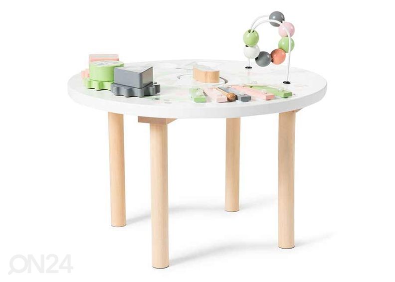 Puidust tegeluslaud lastele suurendatud