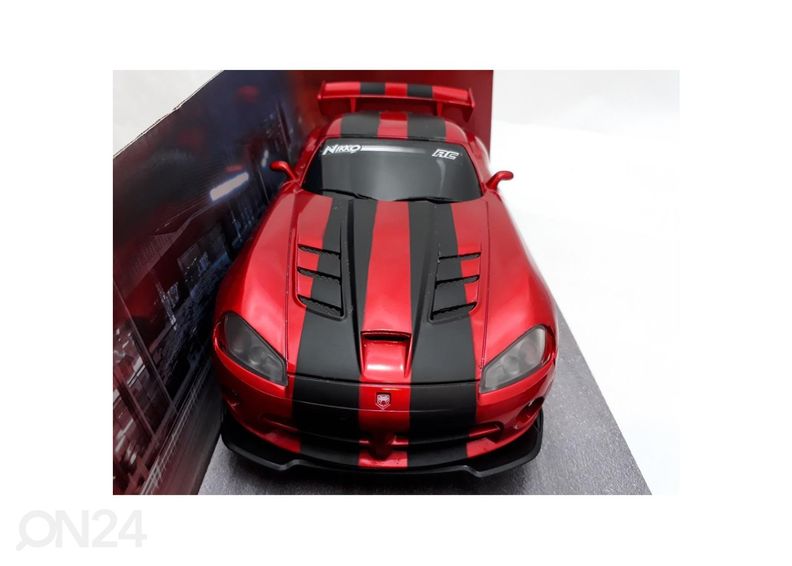 Puldiauto Dodge SRT Viper 1:16 NIKKO suurendatud