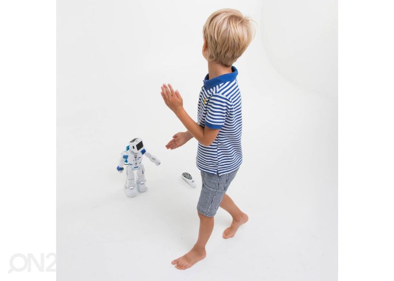 Puldiga juhitav robot Venekeelne Robert Gerardo's Toys suurendatud