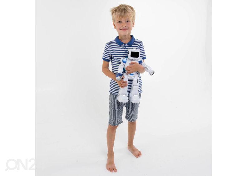 Puldiga juhitav robot Venekeelne Robert Gerardo's Toys suurendatud