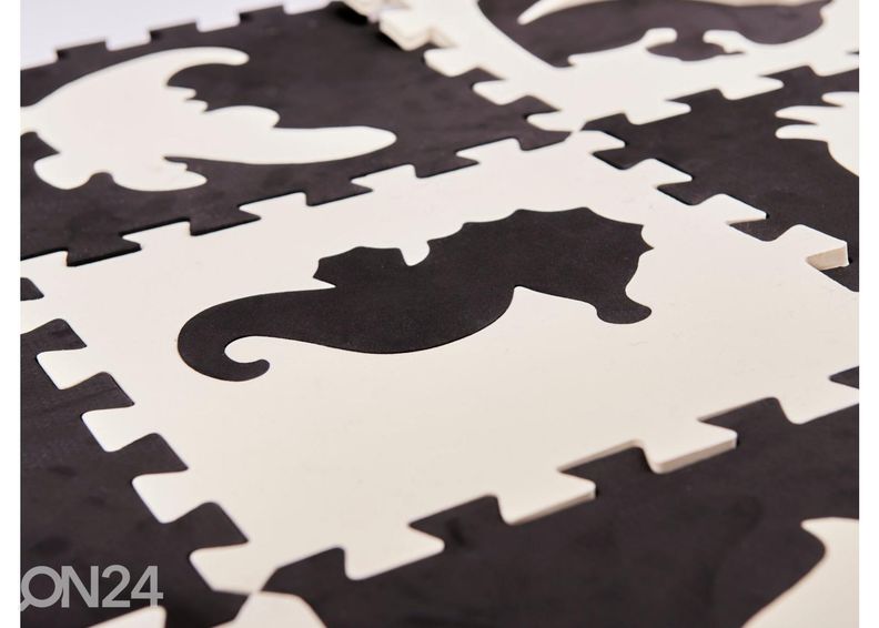 Puslematt lastele 25 tk 114x114 cm suurendatud