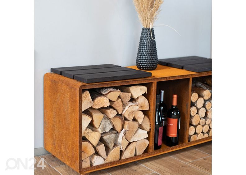 Puuderiiul GrillSymbol Enzo Rack-L suurendatud