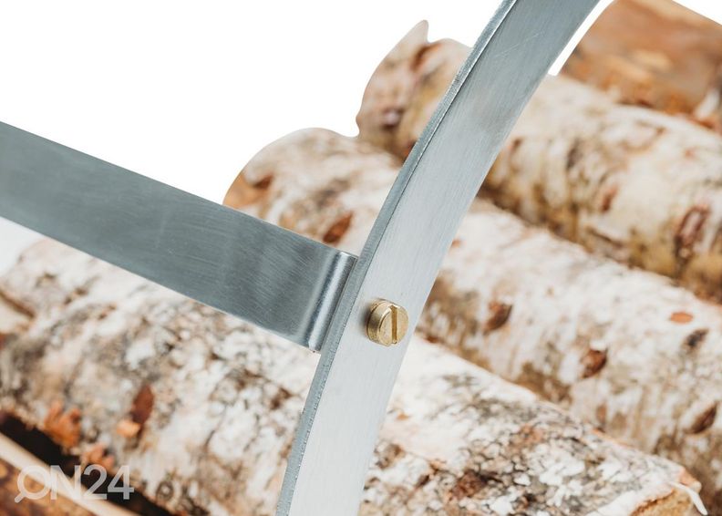 Puukorv roostevabast terasest Hugo-inox, Ø 58 cm suurendatud