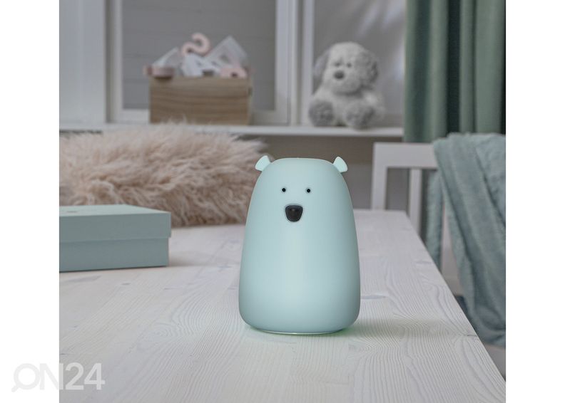 Puutetundlik öölamp Big Bear, sinine suurendatud