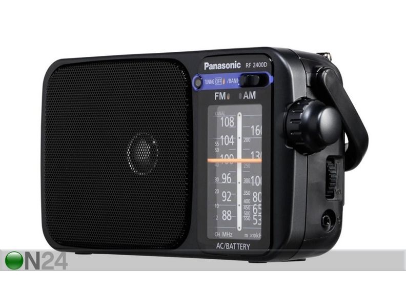 Raadio Panasonic suurendatud