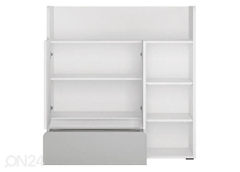 Raamaturiiul Flexi 114 cm suurendatud