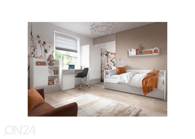 Raamaturiiul Flexi 114 cm suurendatud