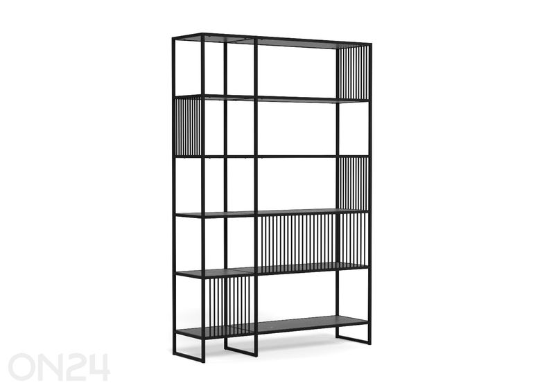 Raamaturiiul Sherry 120 cm suurendatud