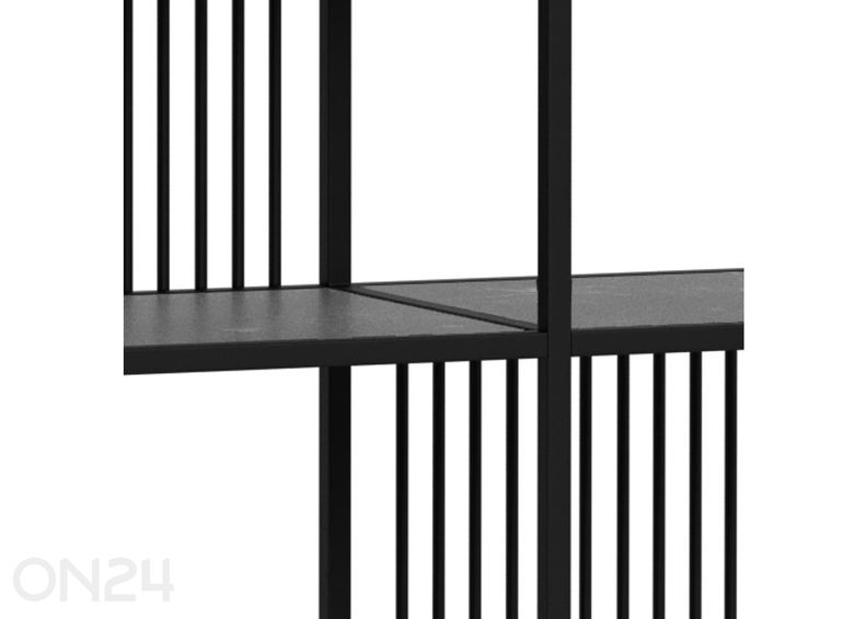 Raamaturiiul Sherry 120 cm suurendatud