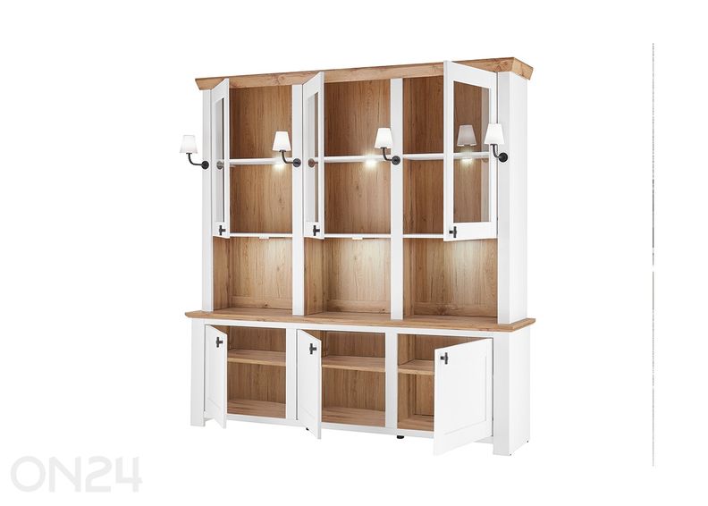 Raamaturiiul valgustusega Bristol suurendatud