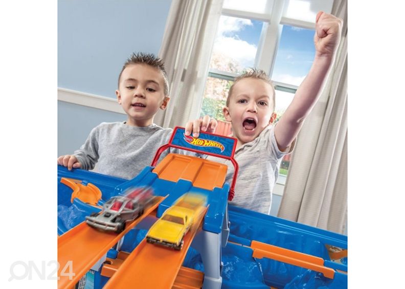 Rallirada-mängulaud Hot Wheels™ autodega suurendatud