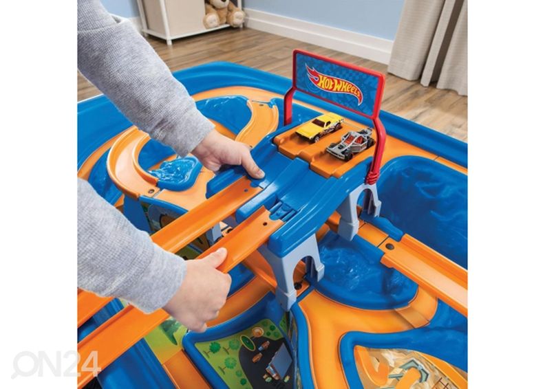 Rallirada-mängulaud Hot Wheels™ autodega suurendatud