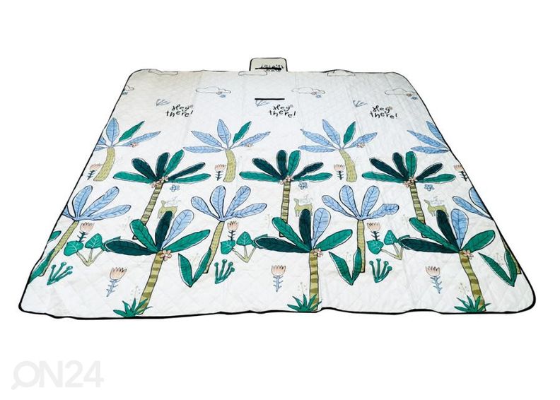 Rannamatt piknikutekk 200x200 cm suurendatud