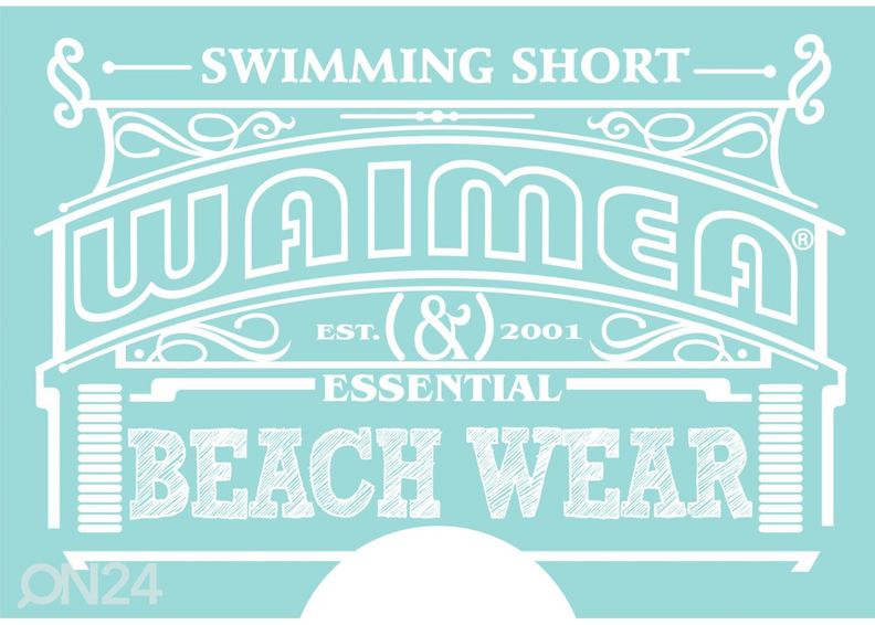 Rannashortsid tüdrukutele Coco Waimea suurendatud