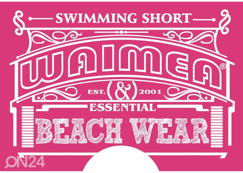 Rannashortsid tüdrukutele Coco Waimea suurendatud