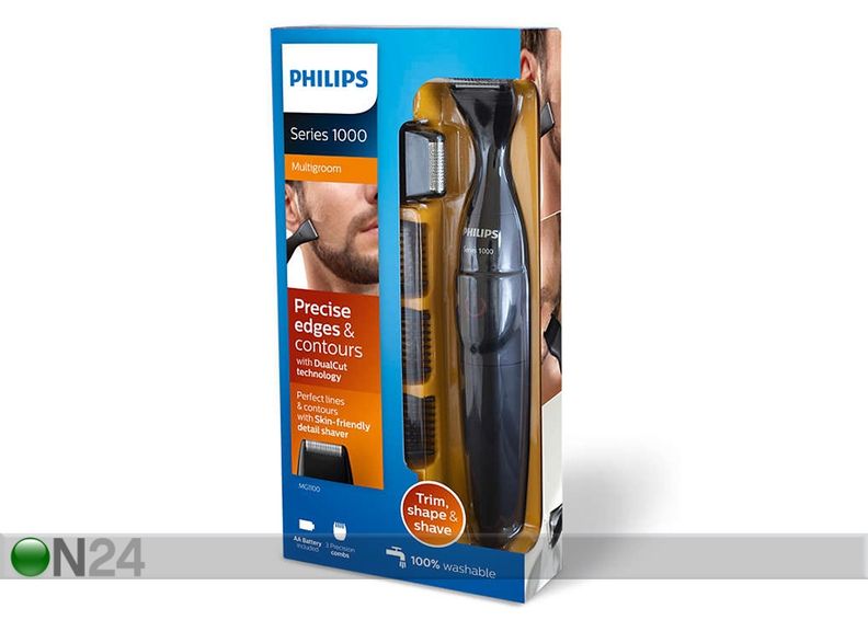 Raseerija Philips Multigroom 1000 suurendatud