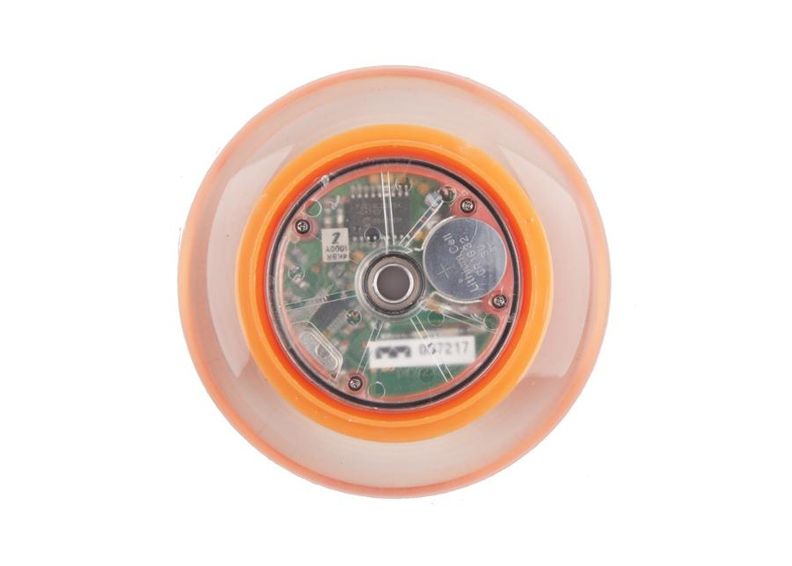 Ratas koos kiirusemõõtjaga tõukerattale ja rulluiskudele SPEED 100 mm inSPORTline suurendatud