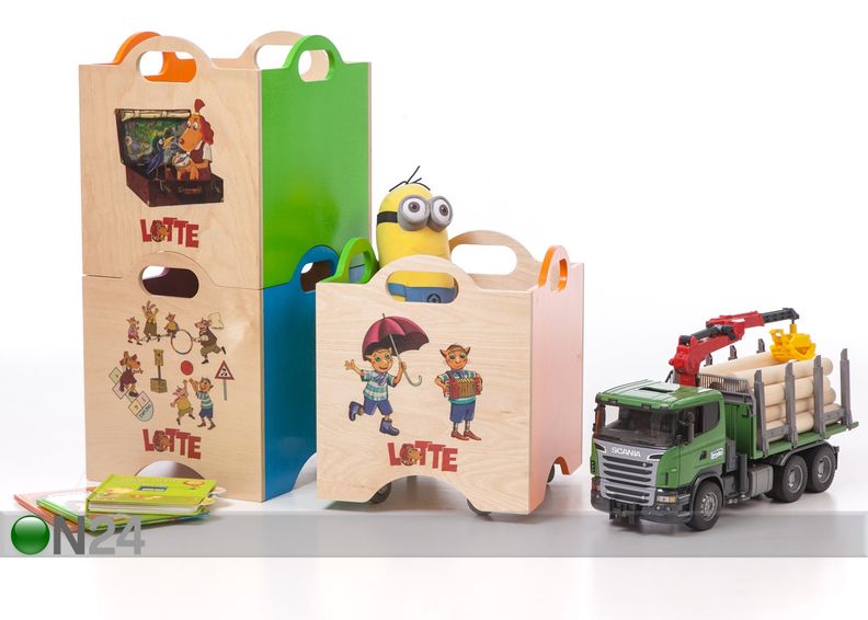 Ratastel mänguasjakast Lotte suurendatud