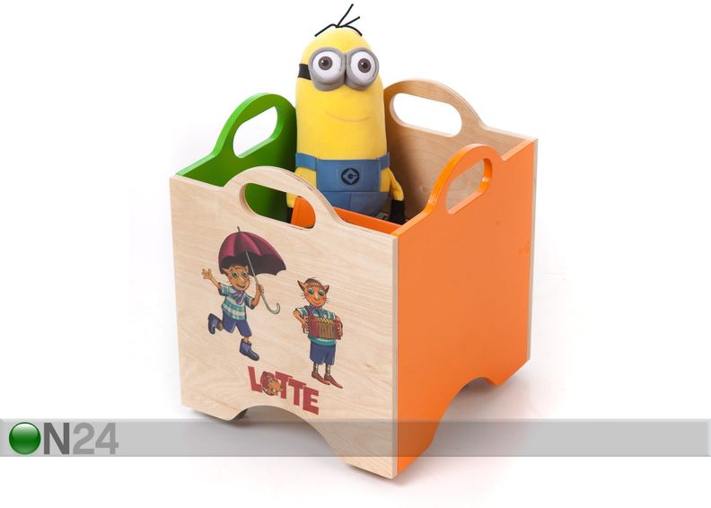 Ratastel mänguasjakast Lotte suurendatud