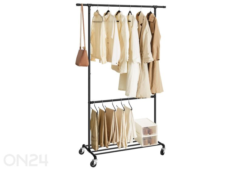 Ratastel riidestange, must suurendatud