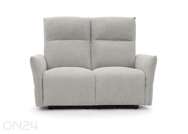 Recliner 2-kohaline diivan Eleganz 2, helehall suurendatud