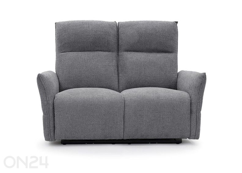Recliner 2-kohaline diivan Eleganz 2, tumehall suurendatud