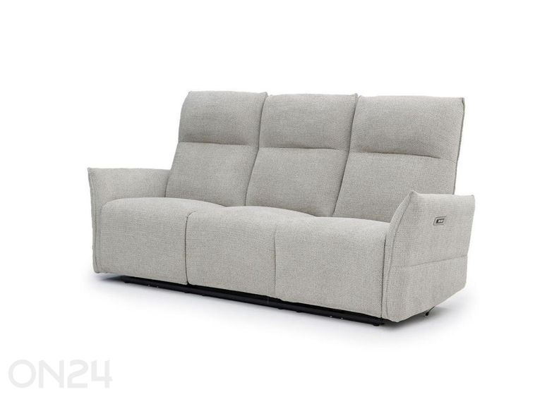 Recliner 3-kohaline diivan Eleganz 3, helehall suurendatud