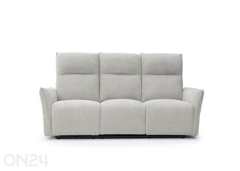 Recliner 3-kohaline diivan Eleganz 3, helehall suurendatud