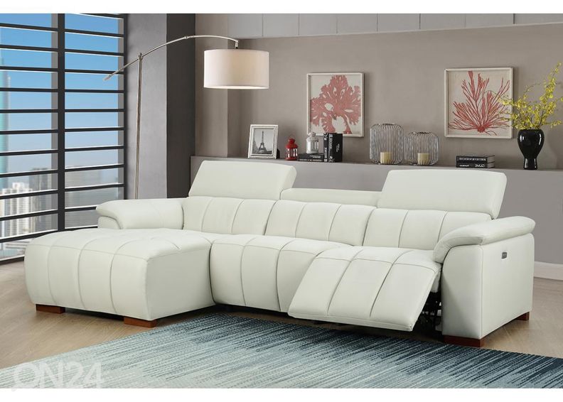 Recliner nurgadiivan (elektriline) suurendatud