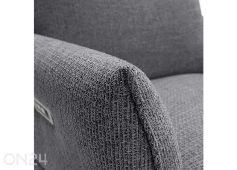 Recliner tugitool Eleganz 1, tumehall suurendatud