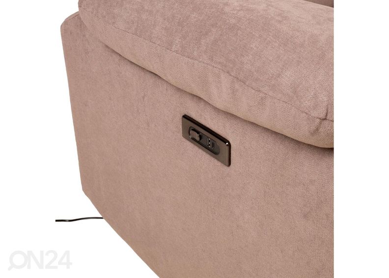 Recliner tugitool jalatoemehhanismiga Lowri suurendatud