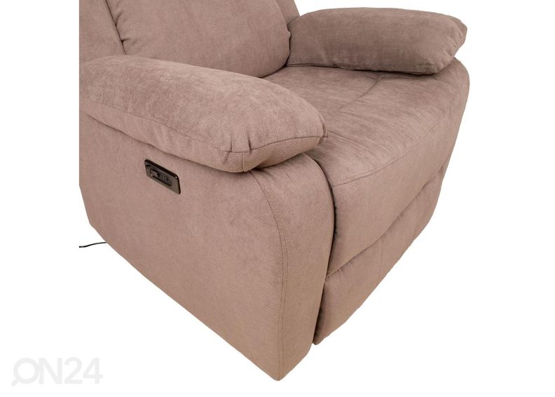 Recliner tugitool jalatoemehhanismiga Lowri suurendatud