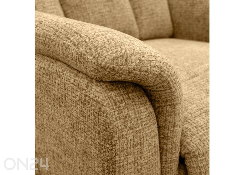 Recliner tugitool Rosaalia, kollane suurendatud