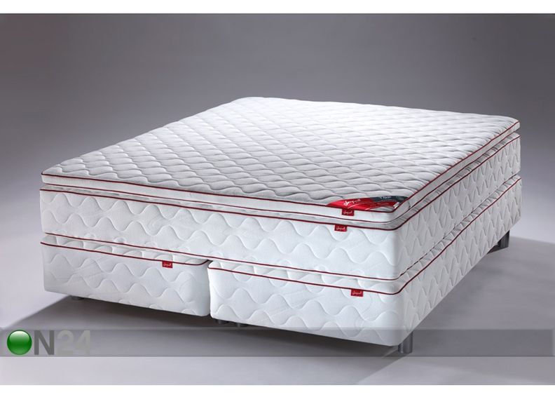 Red zoned pocket Sensity kontinentaalvoodi 160x200 cm suurendatud