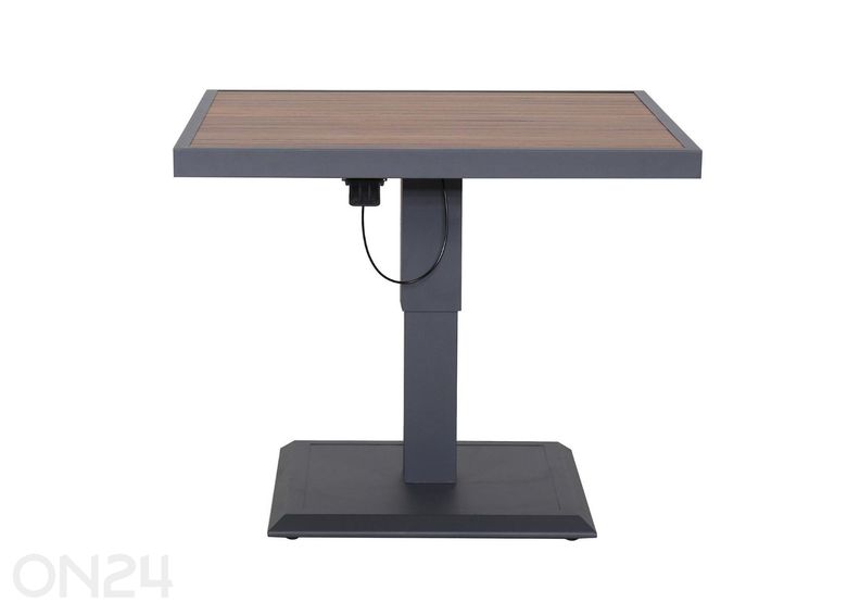 Reguleeritav aialaud Parker 90x90 cm suurendatud