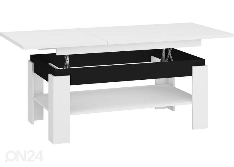 Reguleeritav diivanilaud 120/160x68 cm suurendatud