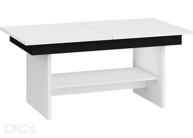 Reguleeritav diivanilaud 125/170x68 cm suurendatud