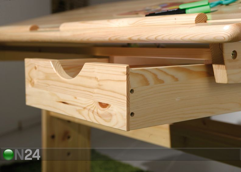 Reguleeritava kõrgusega kirjutuslaud Julia suurendatud