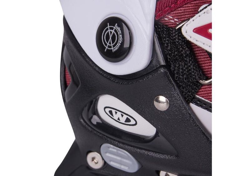 Reguleeritavad rulluisud/uisud lastele WORKER Gondo Red suurendatud