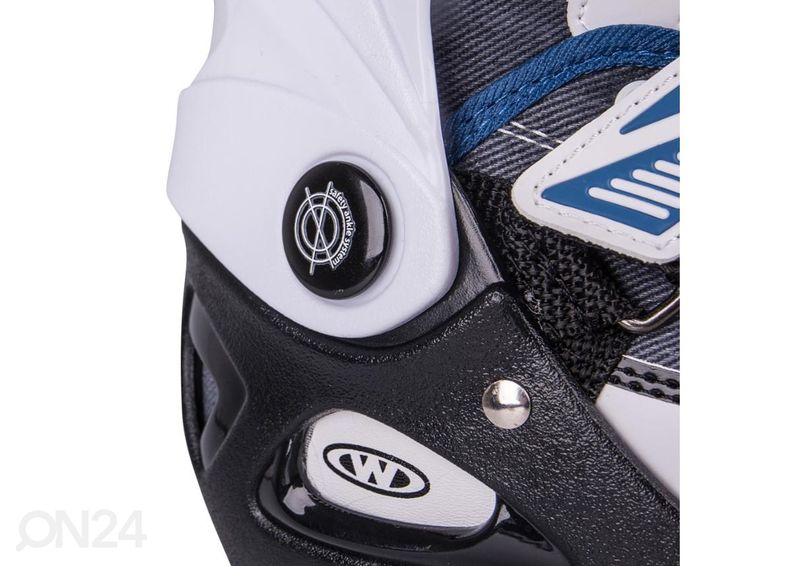 Reguleeritavad rulluisud/uisud lastele WORKER Gondo sinine suurus S 33-36 suurendatud