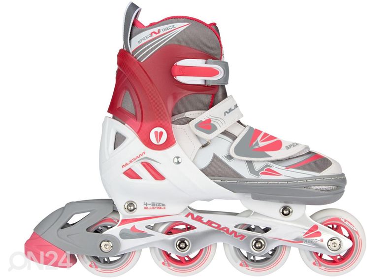 Reguleeritavad rulluisud/uisud tüdrukutele Nijdam suurendatud