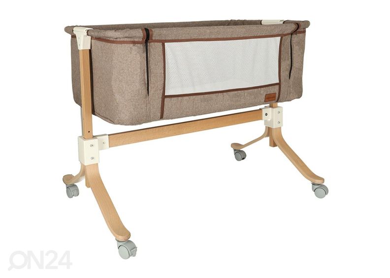 Reisivoodi / häll ratastel, pruun suurendatud