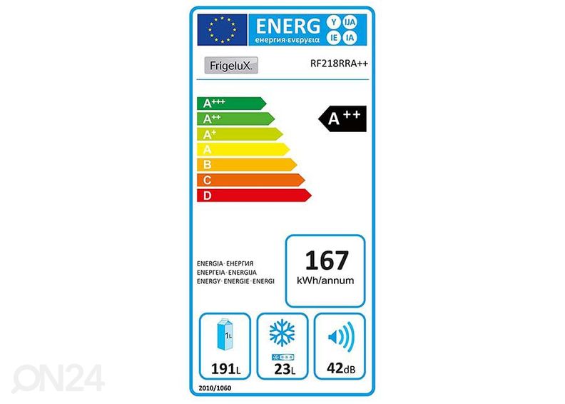 Retro külmkapp Frigelux RF218RRA RF218RRA suurendatud