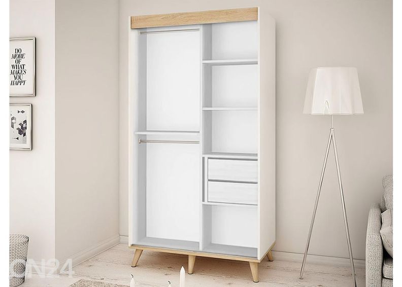 Riidekapp 100 cm suurendatud